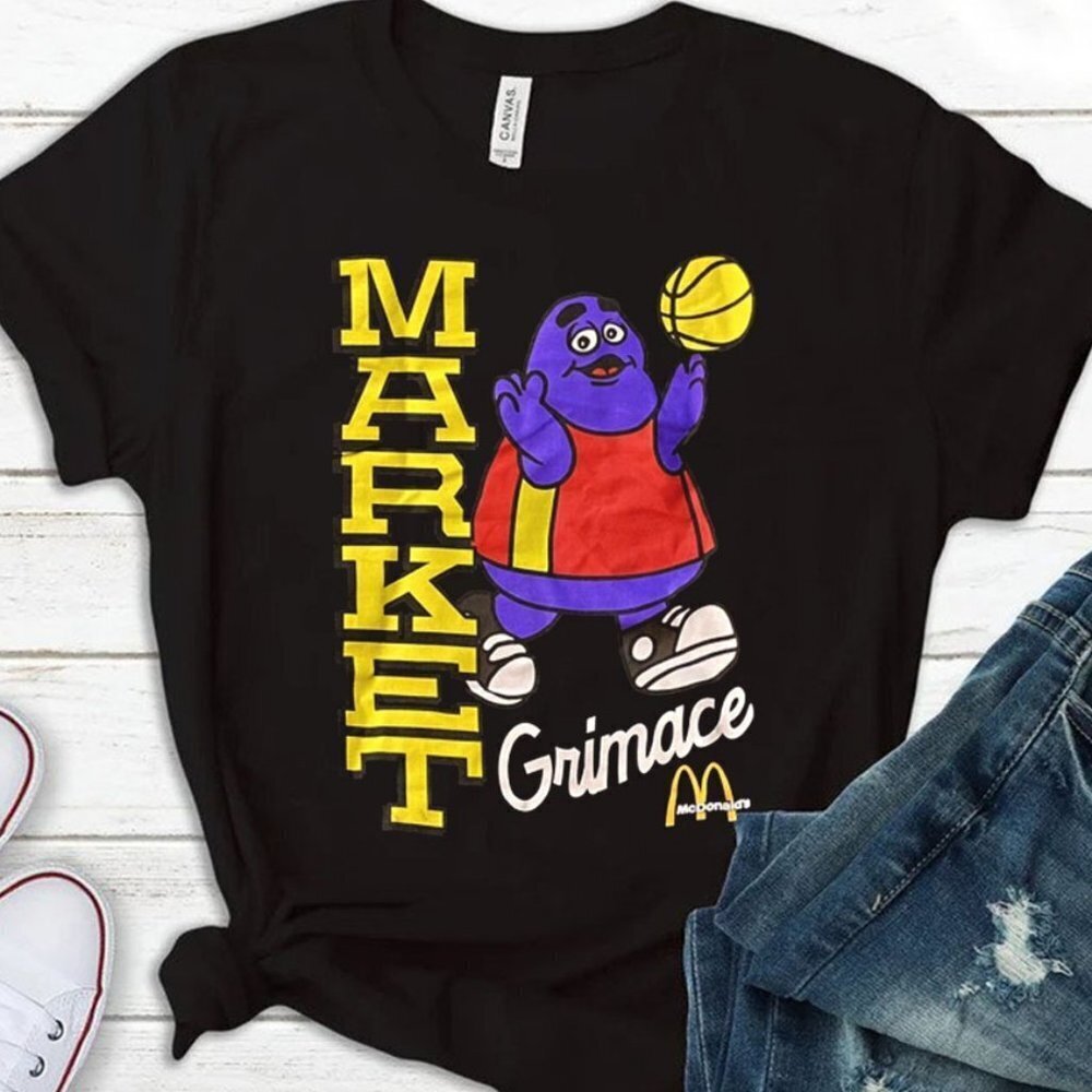 Market Grimace Hoops Tshirt